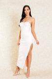 Roya Blush Zip Side Maxi Dress